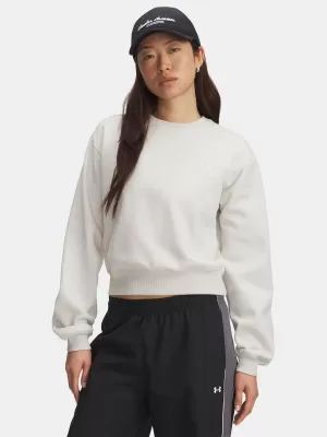 Ženski sweatshirt UNDER ARMOUR UA ICON VIDA FLC CREW BIJELA
