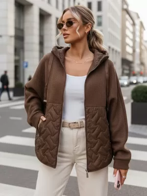 Ženska jakna DSTREET TY5593 SMEĐA
