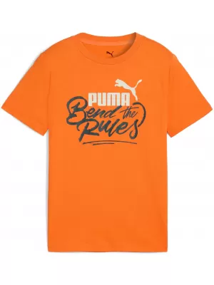 Dječja majica PUMA MID90S GRAPHIC TEE III 688472-26 NARANČASTI SJAJ