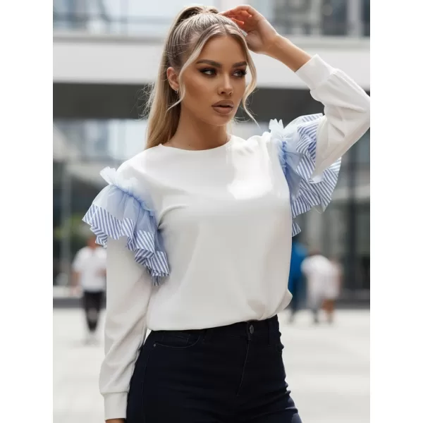  Ženski sweatshirt DSTREET BY1264 BIJELA 