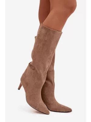Ženske čizme BOTO JEHLU 40518 BROWN SMEĐA