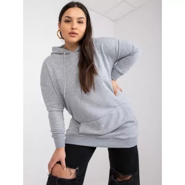  Ženski sweatshirt BASIC FEEL GOOD RV-BL-6338.19X SIVA 