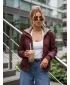 Ženska jakna DSTREET TY5615 LJUBIČASTA
