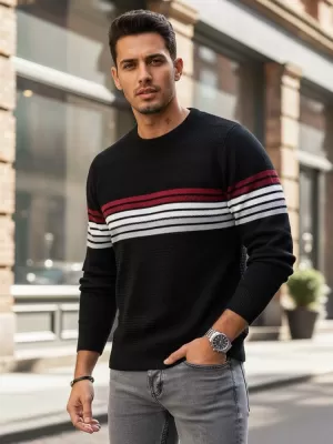 Muški pulover DSTREET WX2322 CRNA