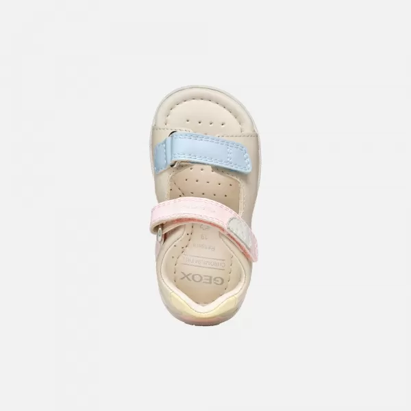  Sandale za djevojčice GEOX SANDAL MACCHIA B254WA08502C1M2M BEŽ 