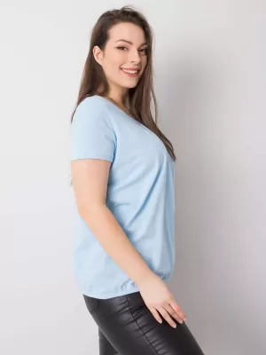 Ženska majica kratkih rukava BASIC FEEL GOOD RV-TS-6320.85P SVIJETLOPLAVA