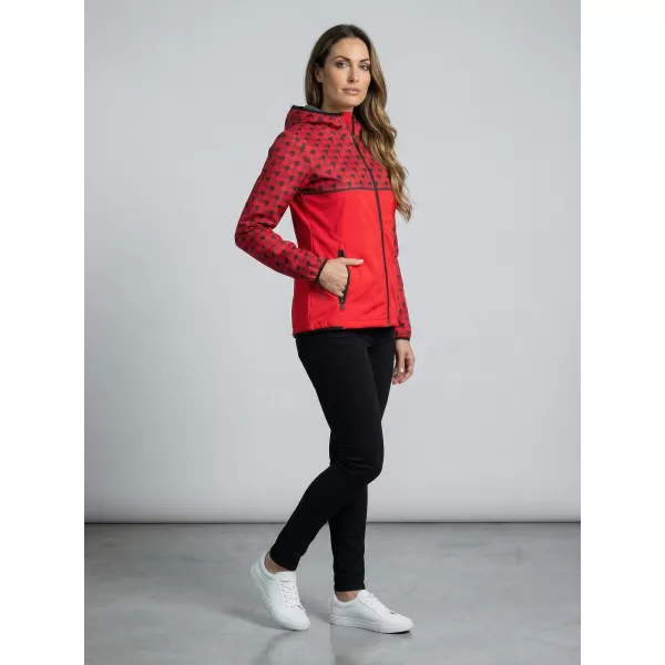  Ženska vrhunska softshell jakna ALTISPORT VOJ/ALW048JACK01 CRVENA 
