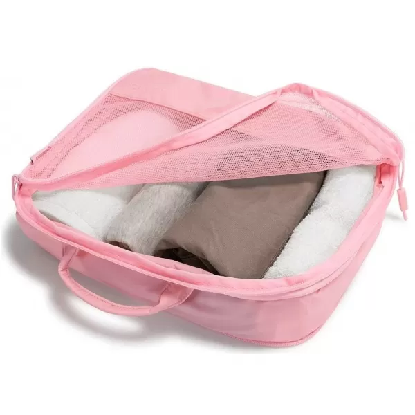  Kofer HEYS Ecotex Compression Packing Cube 4 Pc Set RUŽIČASTI PIJESAK 