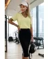 Ženska bluza NUMOCO 665-1 MASLAC ŽUTI