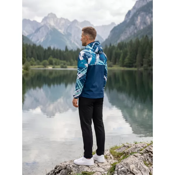  Muška vrhunska softshell jakna ALTISPORT VOJ/ALM039JACK01 TAMNOPLAVA 