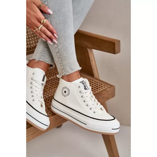  Ženske tenisice BIG STAR OO274061 WHITE Big Star Shoes 