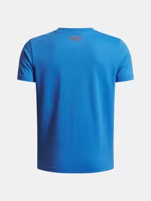Majica za dječake UNDER ARMOUR UA B BOXED SPORTS UPDATE SS 1388672-402 PLAVA