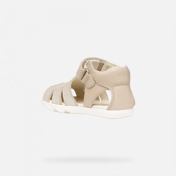  Sandale za djevojčice GEOX SANDAL STEPPIEUP B656QA0CR85C5000 BEŽ 