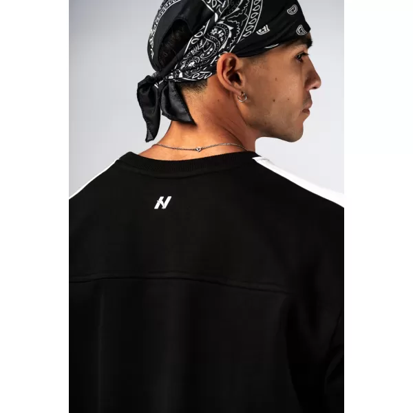  Hoodie opuštenog kroja POWER 903 BLACK Nebbia 