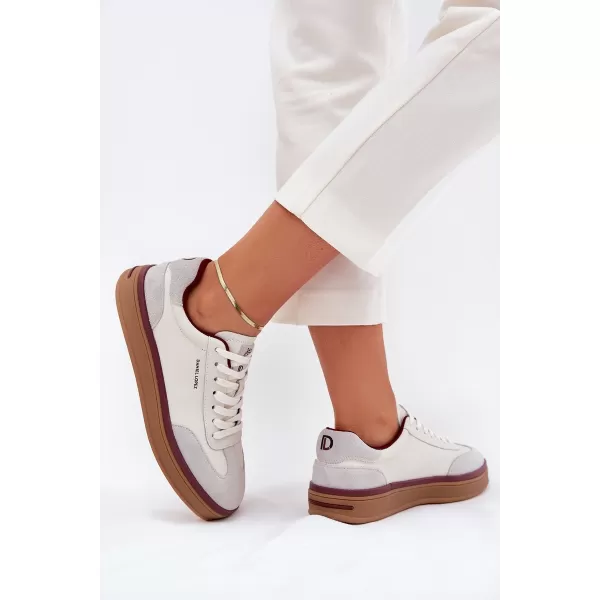  Ženske tenisice LOPEZ JUST DARE SS2D4008 WHITE/GREY Daniel Lopez Just Dare 