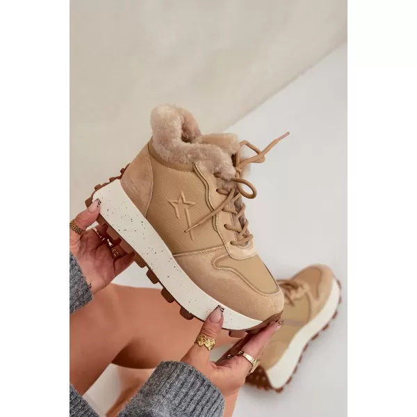  Ženske cipele BIG STAR OO274A330 BEŽ Big Star Shoes 