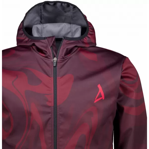  Muška vrhunska softshell jakna ALTISPORT VOJ/ALM072JACK01 VINO/CRVENO 