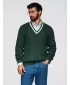 Muški pulover OMBRE OM-SWSW-0151 ZELENA