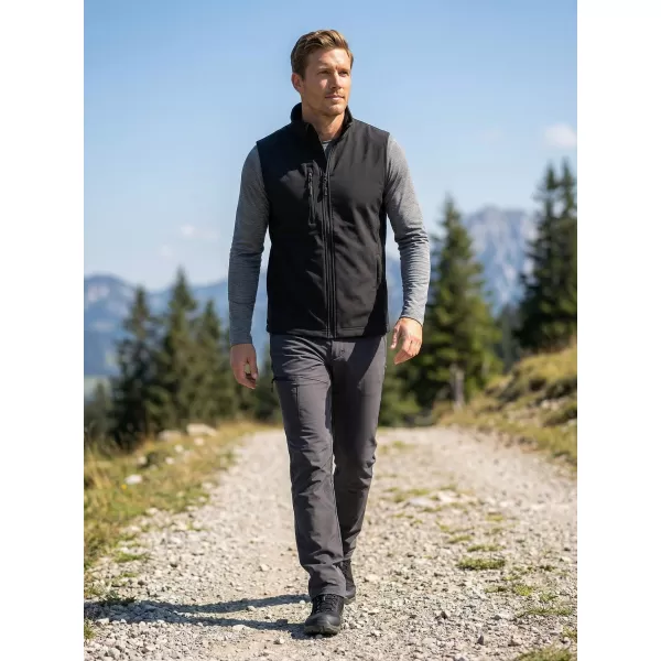  Muški softshell prsluk ALTISPORT NoPrint NP/ALM865 CRNA 