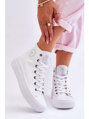 Ženske tenisice BIG STAR LL274A183 WHITE Big Star Shoes