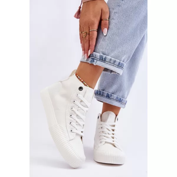  Ženske tenisice BIG STAR LL274445 WHITE Big Star Shoes 