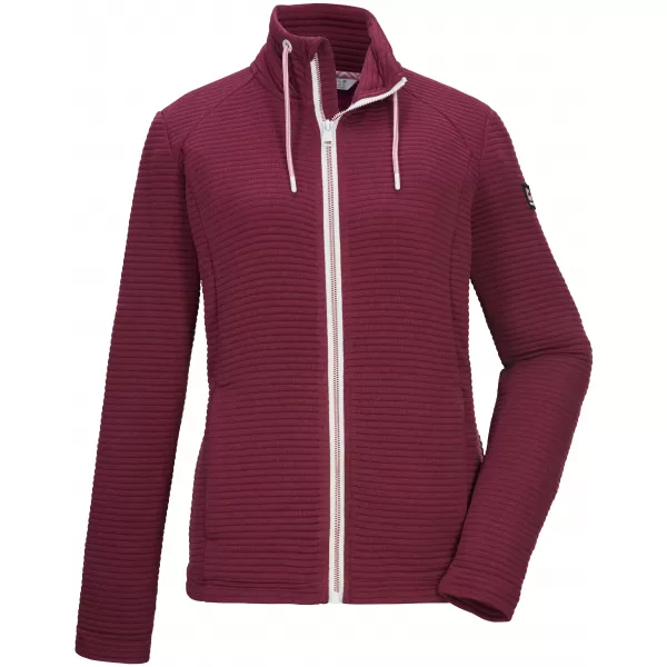  Ženski sweatshirt KILLTEC KOS 12 44007-499 TAMNOCRVENA 