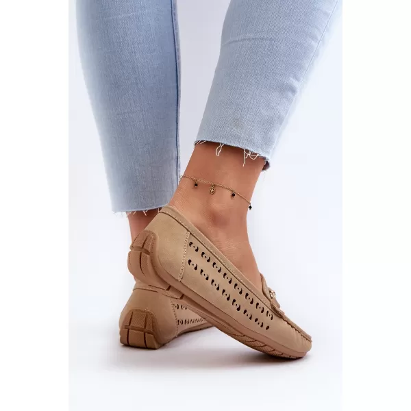  Ženske mokasine BOTO RASIRNA 31619 KAKI 