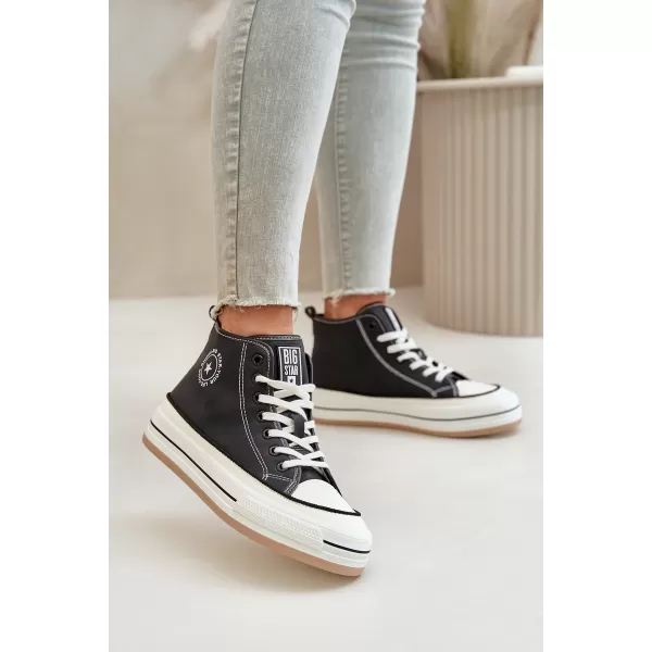  Ženske tenisice BIG STAR OO274062 BLACK Big Star Shoes 