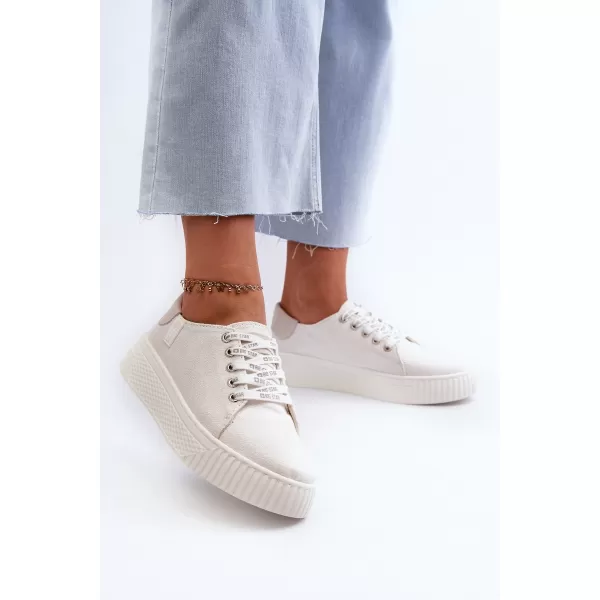  Ženske tenisice BIG STAR NN276001 WHITE Big Star Shoes 