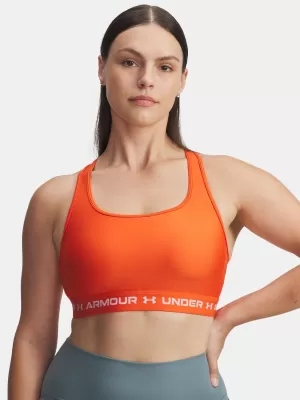 Ženski grudnjak UNDER ARMOUR CROSSBACK MID BRA 1361034-844 NARANČASTA