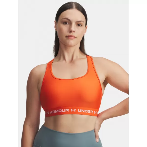  Ženski grudnjak UNDER ARMOUR CROSSBACK MID BRA 1361034-844 NARANČASTA 