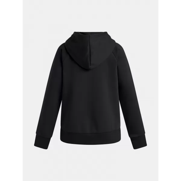  Majica za djevojčice UNDER ARMOUR UA RIVAL FLC SHIMMER HDY 6004118-005 CRNA 