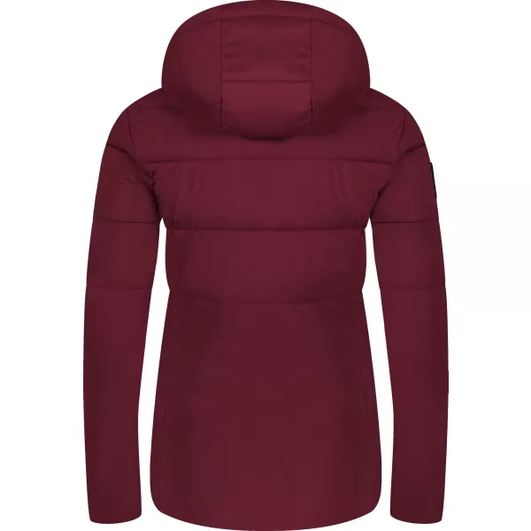  Ženska zimska jakna NORDBLANC KNOLL NBWJL8272 TAMNOCRVENA 