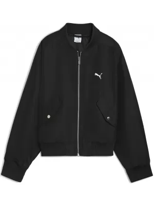 Ženska jakna PUMA T7 SATIN BOMBER JACKET 632168-01 PUMA CRNA