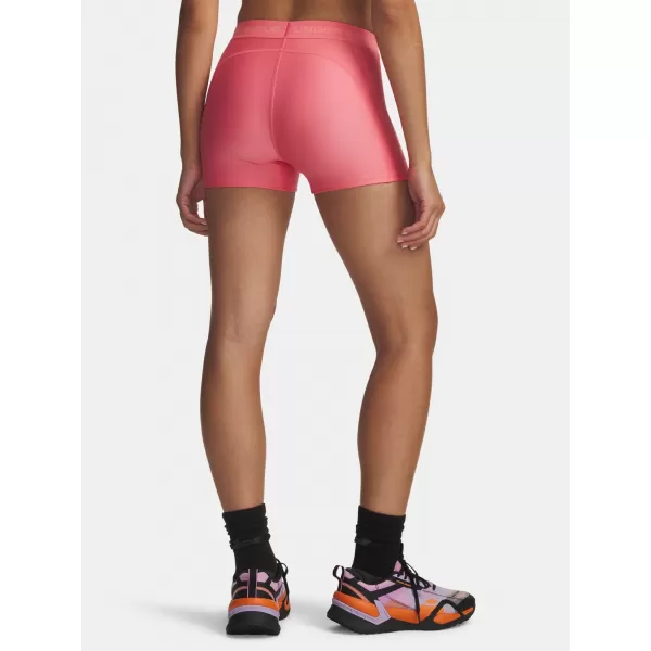  Ženske kratke hlače UNDER ARMOUR HEATGEAR SHORTY 6010725-600 RUŽIČASTA 