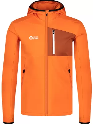 Muški powerfleece duks NORDBLANC BRACKEN NBWFM8286 NARANČASTA