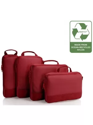 Kofer HEYS Ecotex Compression Packing Cube 4 Pc Set CRVENI JAVOR