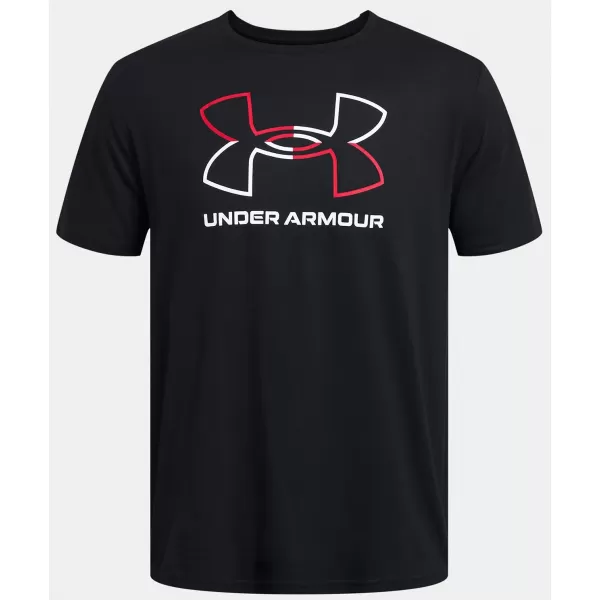  Muška majica kratkih rukava UNDER ARMOUR GL FOUNDATION UPDATE SS 1382915-001 CRNA 