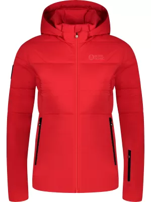 Ženska zimska jakna NORDBLANC KNOLL NBWJL8272 CRVENA