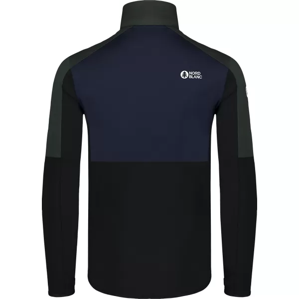  Muški powerfleece duks NORDBLANC GROAN NBWFM8282 CRNA 