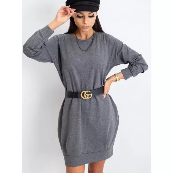  Haljina BASIC FEEL GOOD RV-TU-5184.93P TAMNOSIVA 