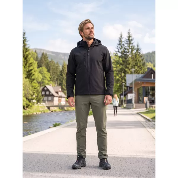 Muška softshell jakna ALTISPORT NoPrint NP/ALM845 CRNA 