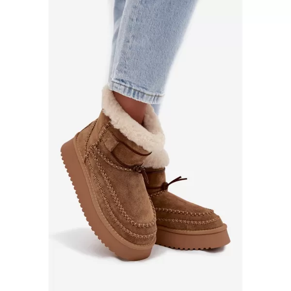  Ženske cipele BIG STAR SS274373 BROWN/BEIGE Big Star Shoes 