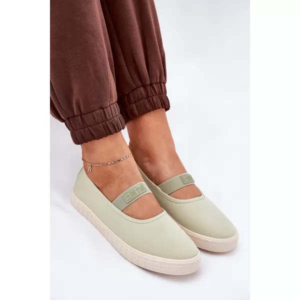  Ženske tenisice BIG STAR NN274604 GREEN Big Star Shoes 