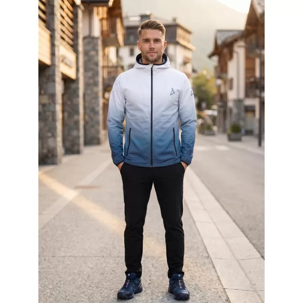  Muška vrhunska softshell jakna ALTISPORT VOJ/ALM126JACK01 TAMNOPLAVA/BIJELA 