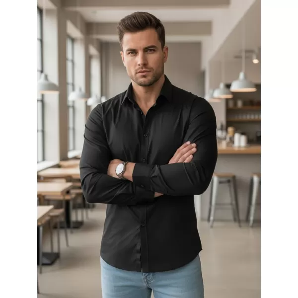  Muška košulja DSTREET DX2538 CRNA 