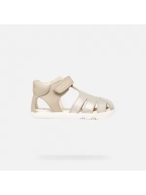 Sandale za djevojčice GEOX SANDAL STEPPIEUP B656QA0CR85C5000 BEŽ