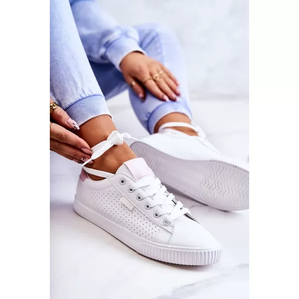  Ženske tenisice BIG STAR HH274073 WHITE/PINK Big Star Shoes 