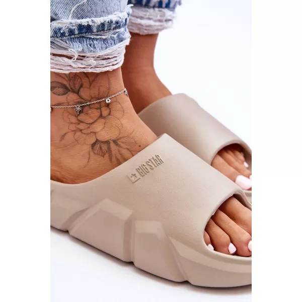  Ženske papuče BIG STAR LL274593 BEŽ Big Star Shoes 
