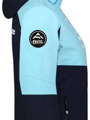 Ženska skijaška jakna NORDBLANC LILT NBWJL8302 PLAVA
